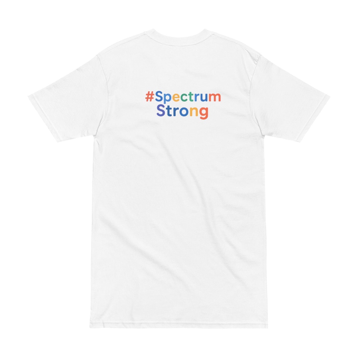 Papa Bear Heavyweight Tee - Spectrum Strong Men's T-Shirt