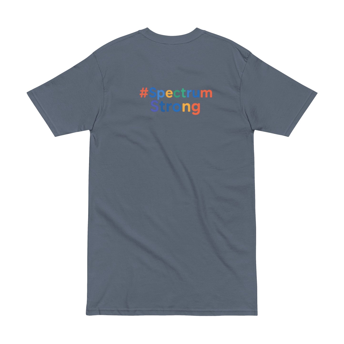 Papa Bear Heavyweight Tee - Spectrum Strong Men's T-Shirt