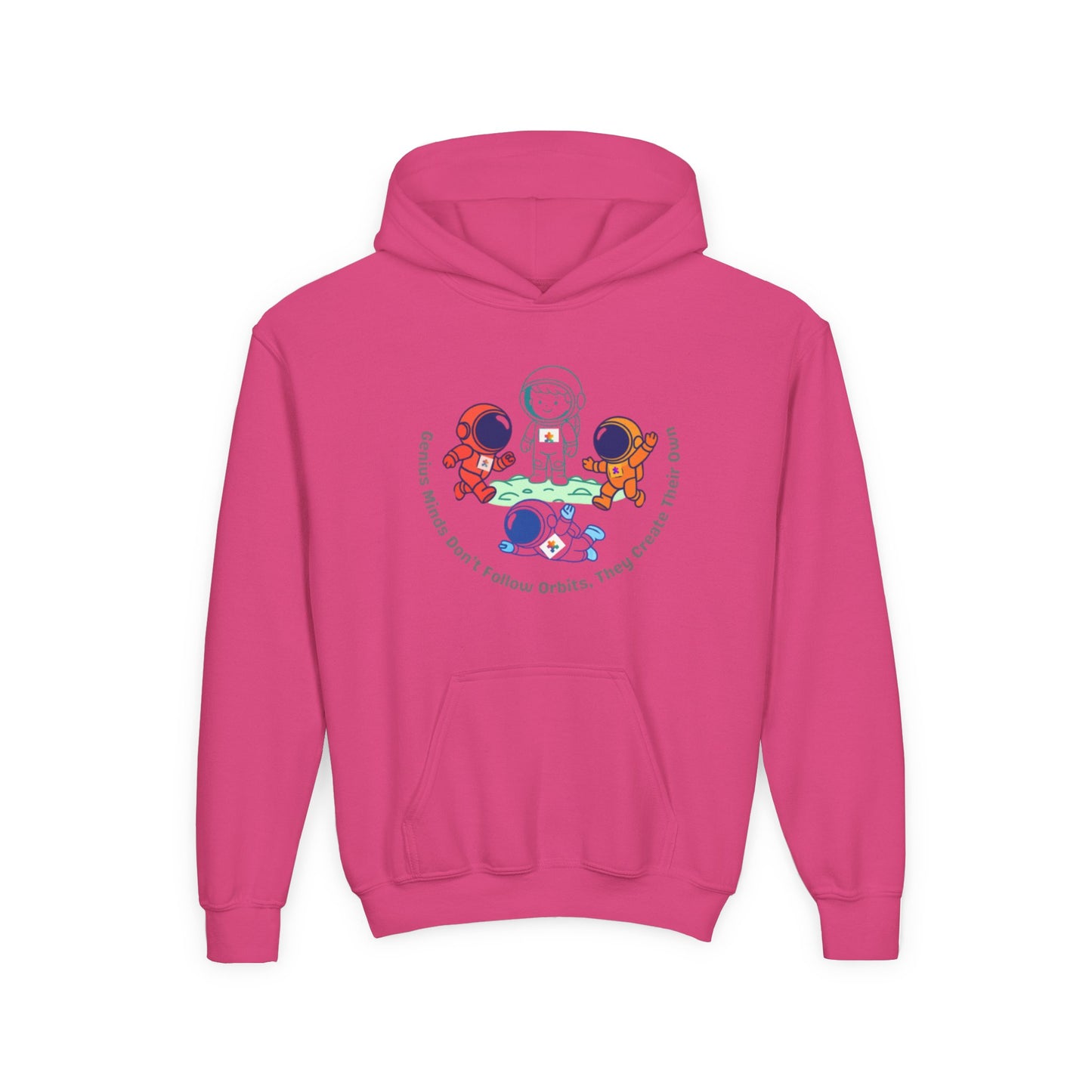 Youth Space Themed Hoodie #SpectrumStrong Design