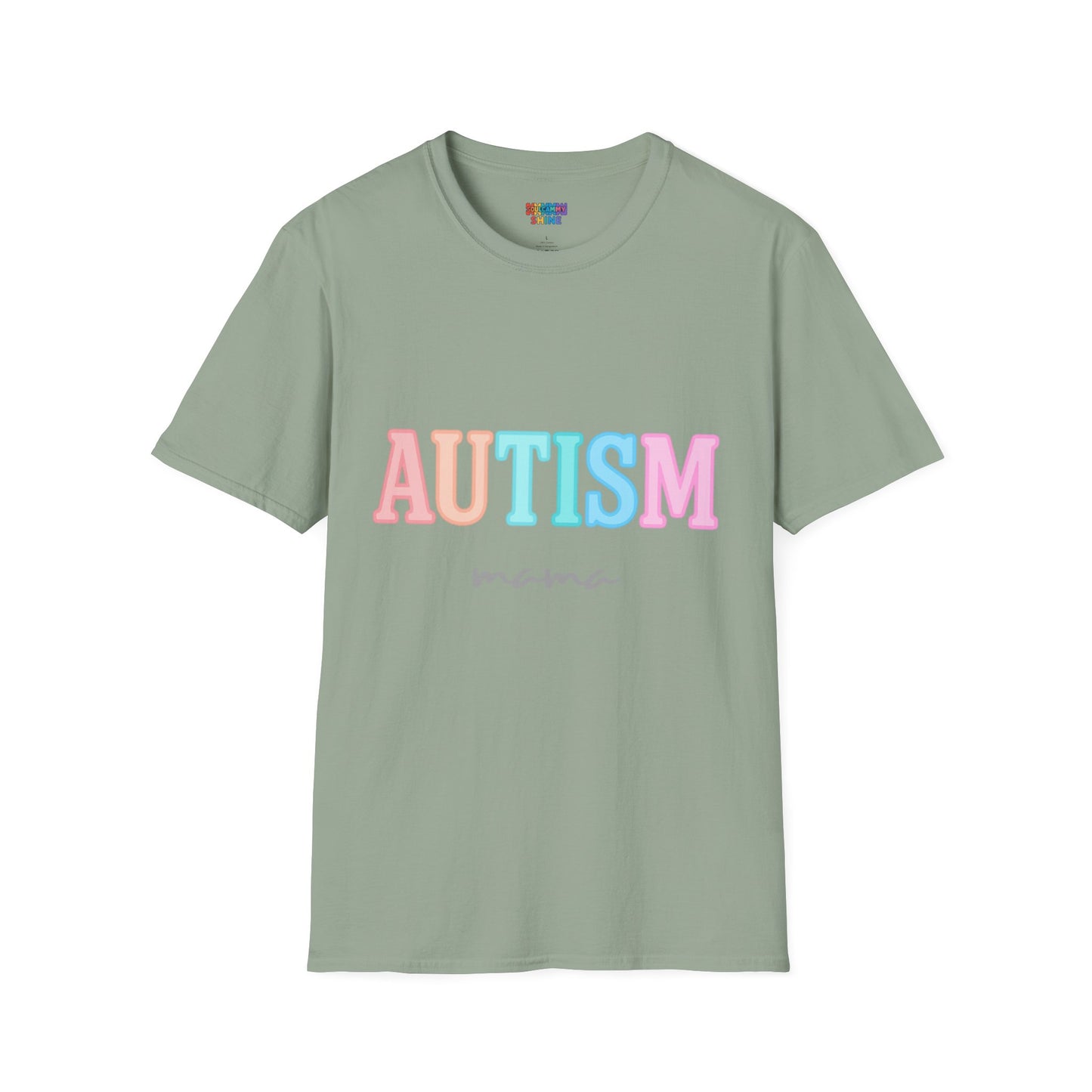 Autism Mama Unisex Softstyle T-Shirt - Supportive and Stylish