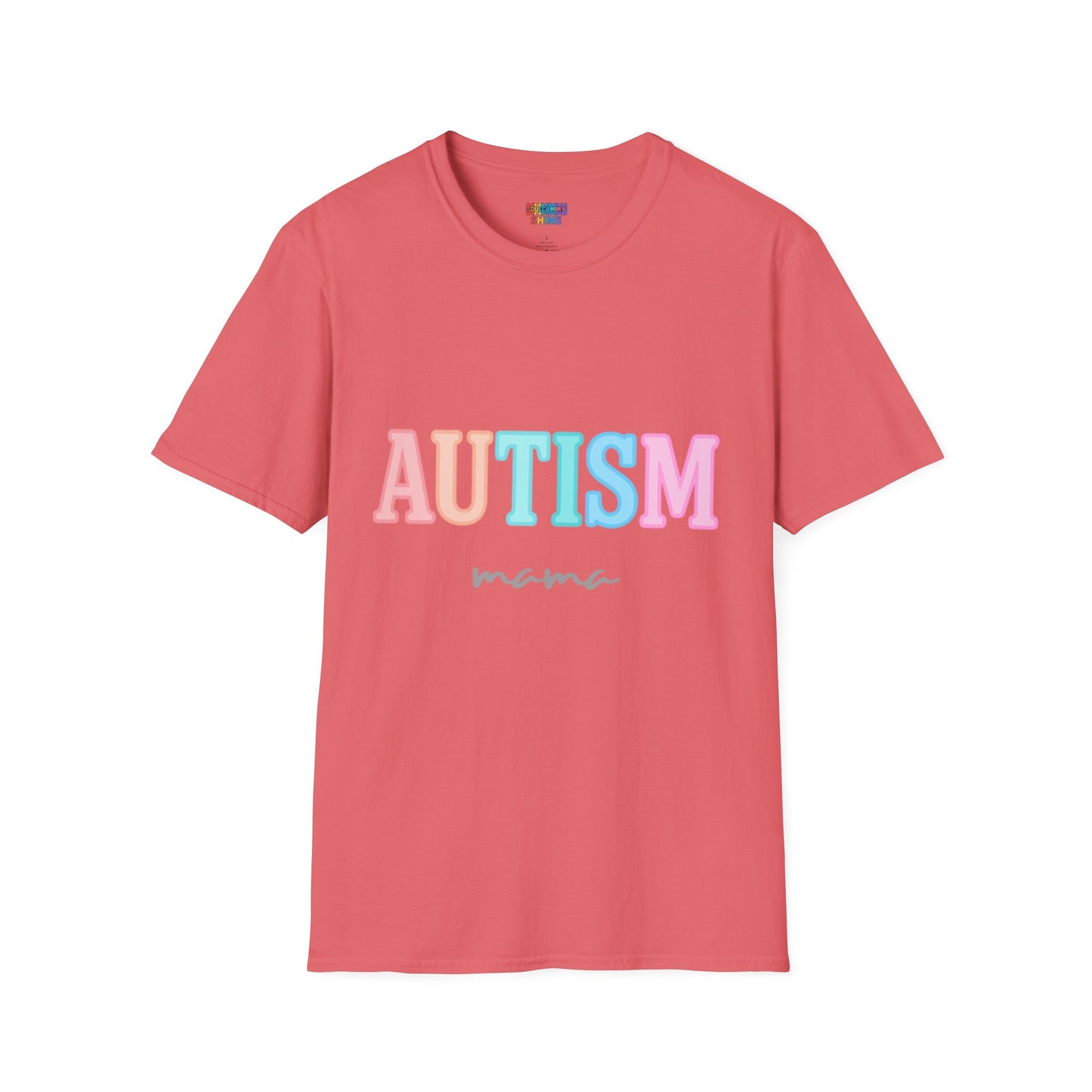 Autism Mama Unisex Softstyle T-Shirt - Supportive and Stylish