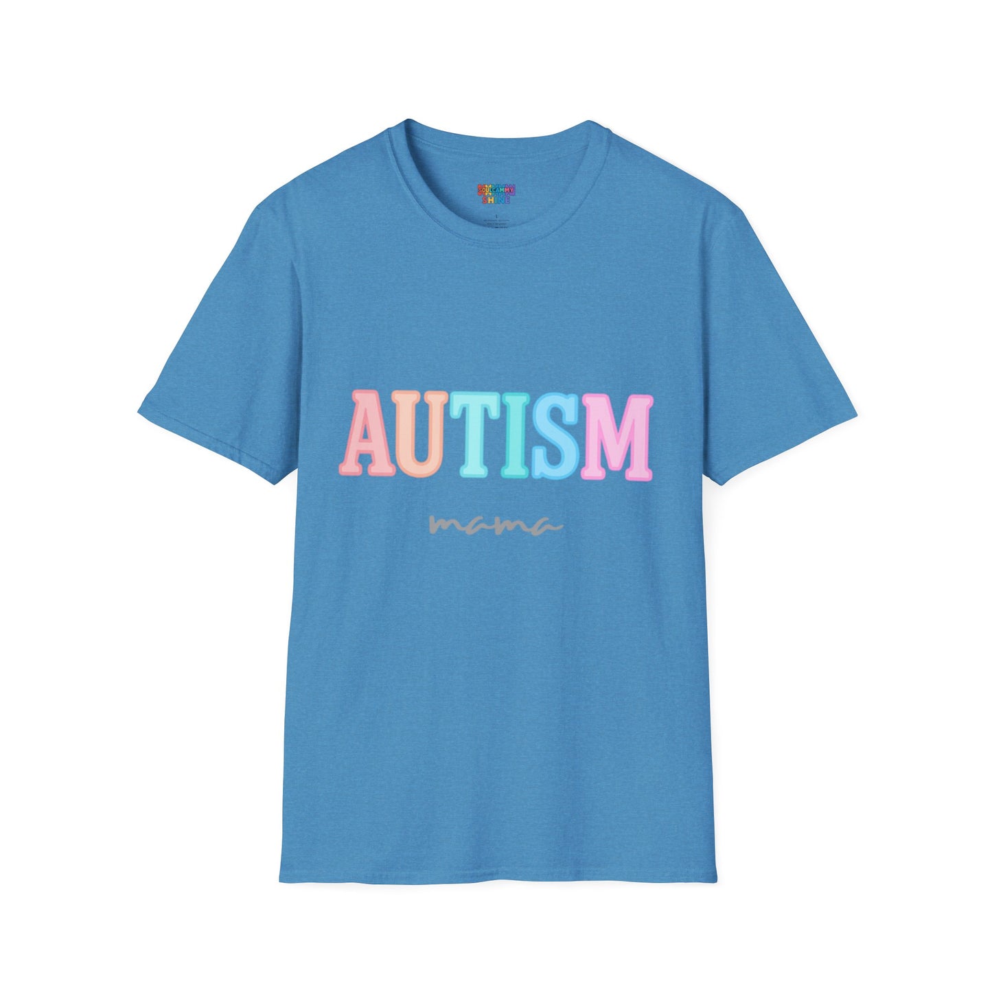 Autism Mama Unisex Softstyle T-Shirt - Supportive and Stylish