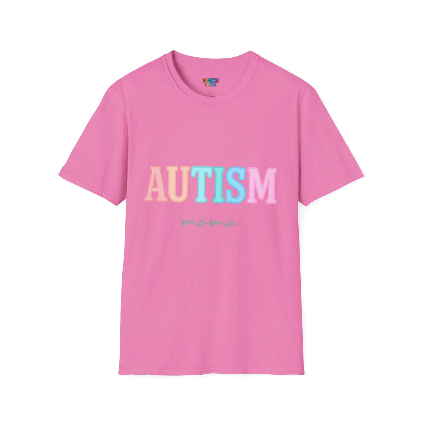 Autism Mama Unisex Softstyle T-Shirt - Supportive and Stylish