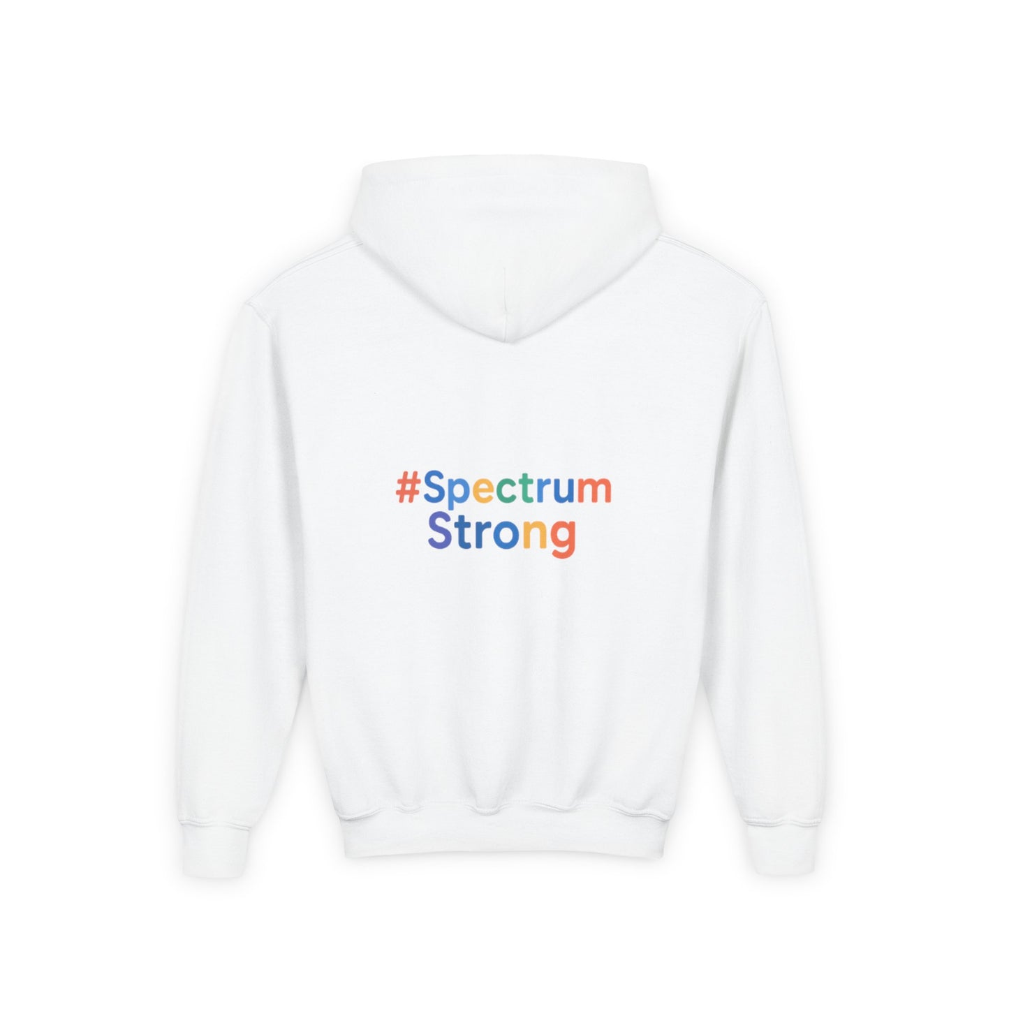 Youth Space Themed Hoodie #SpectrumStrong Design