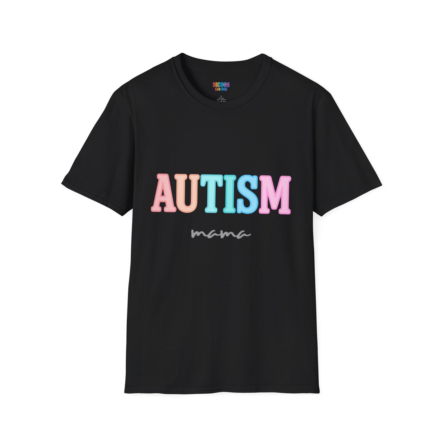 Autism Mama Unisex Softstyle T-Shirt - Supportive and Stylish