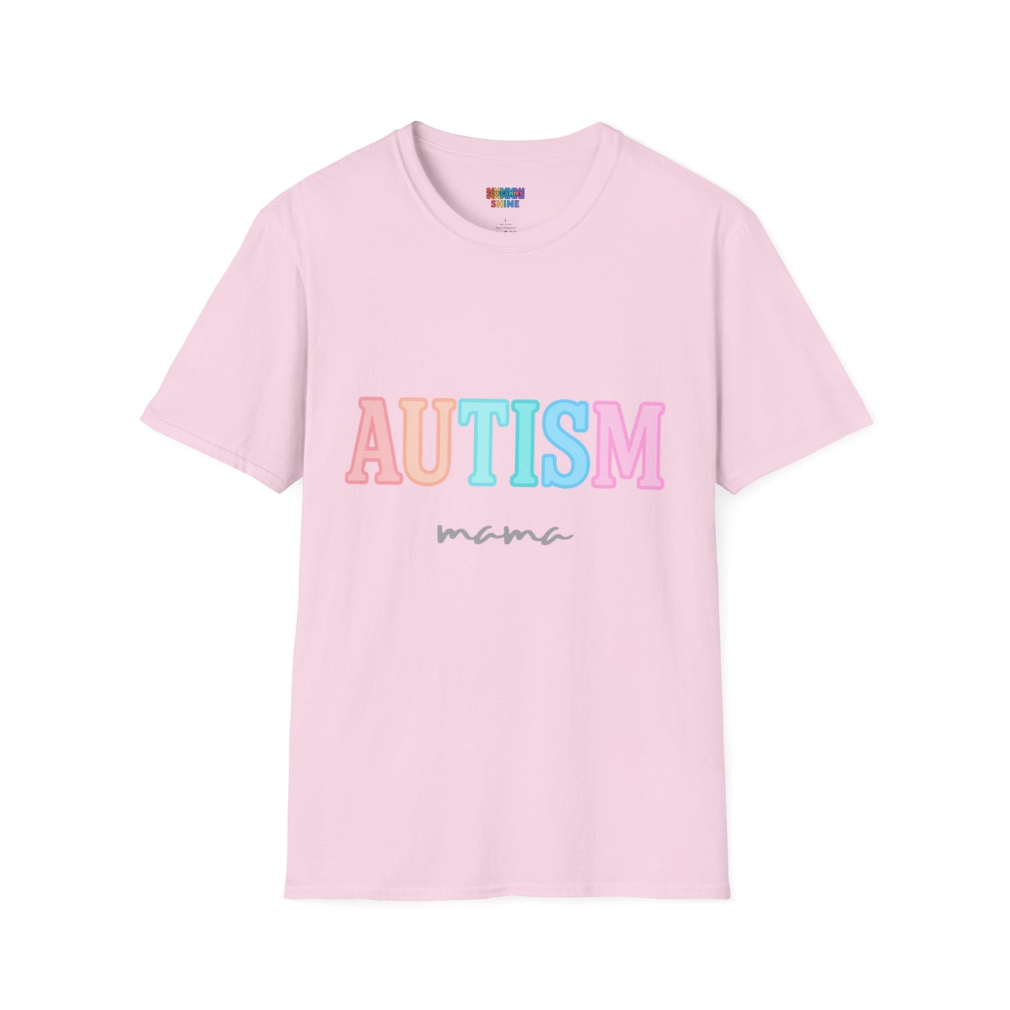 Autism Mama Unisex Softstyle T-Shirt - Supportive and Stylish
