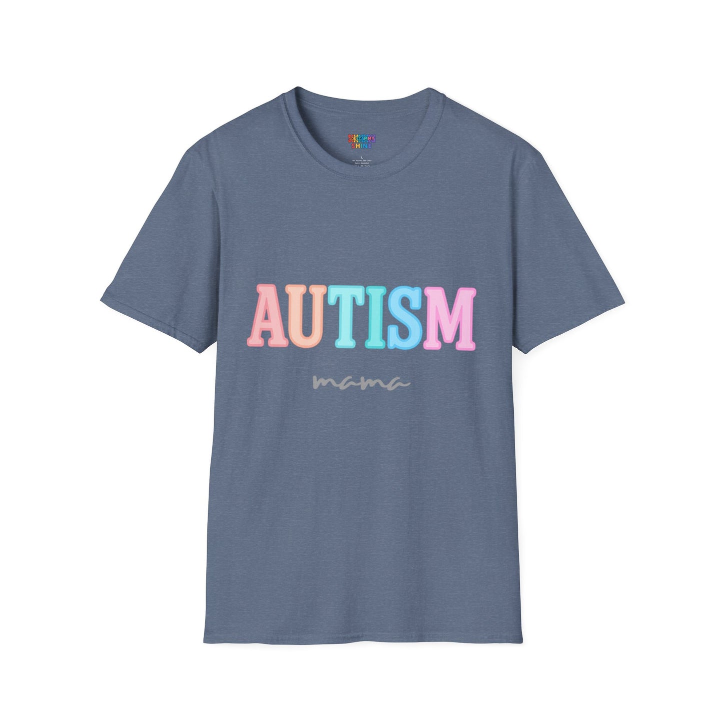 Autism Mama Unisex Softstyle T-Shirt - Supportive and Stylish