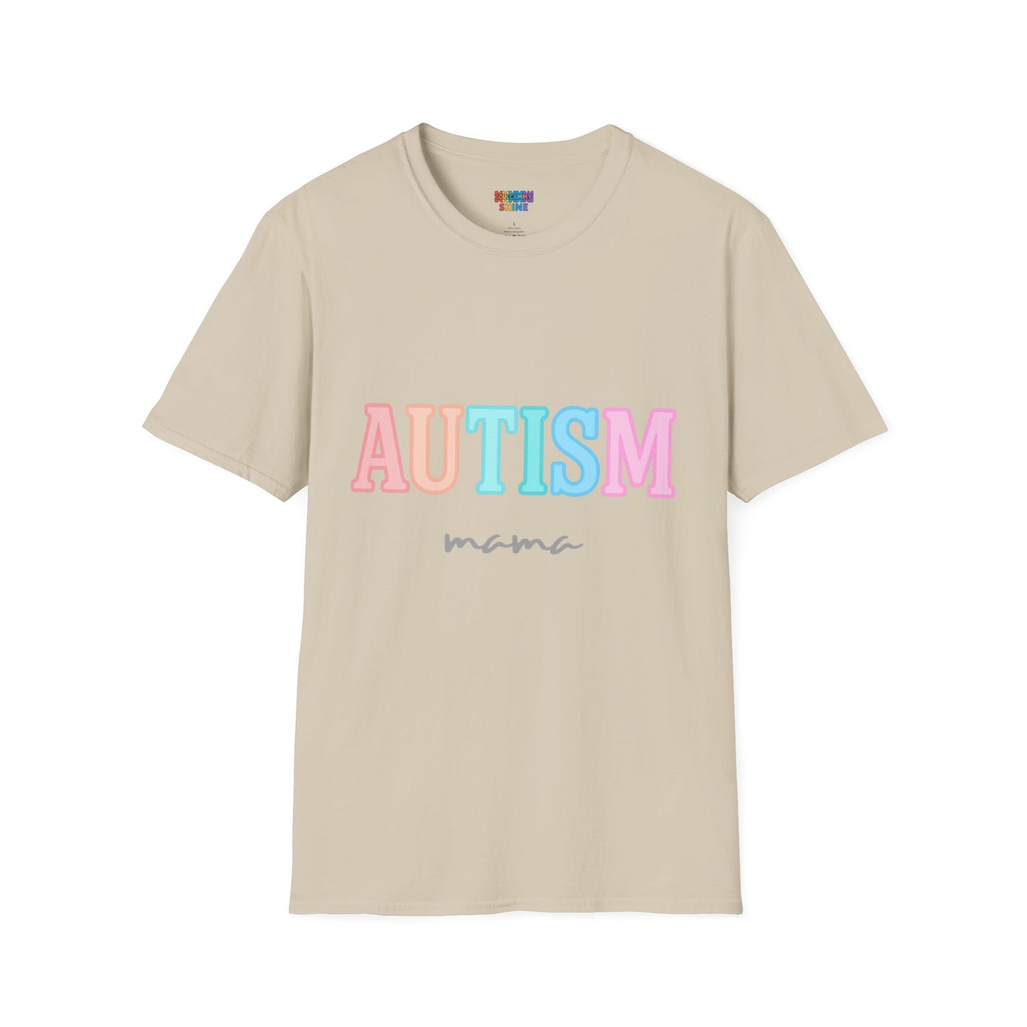 Autism Mama Unisex Softstyle T-Shirt - Supportive and Stylish