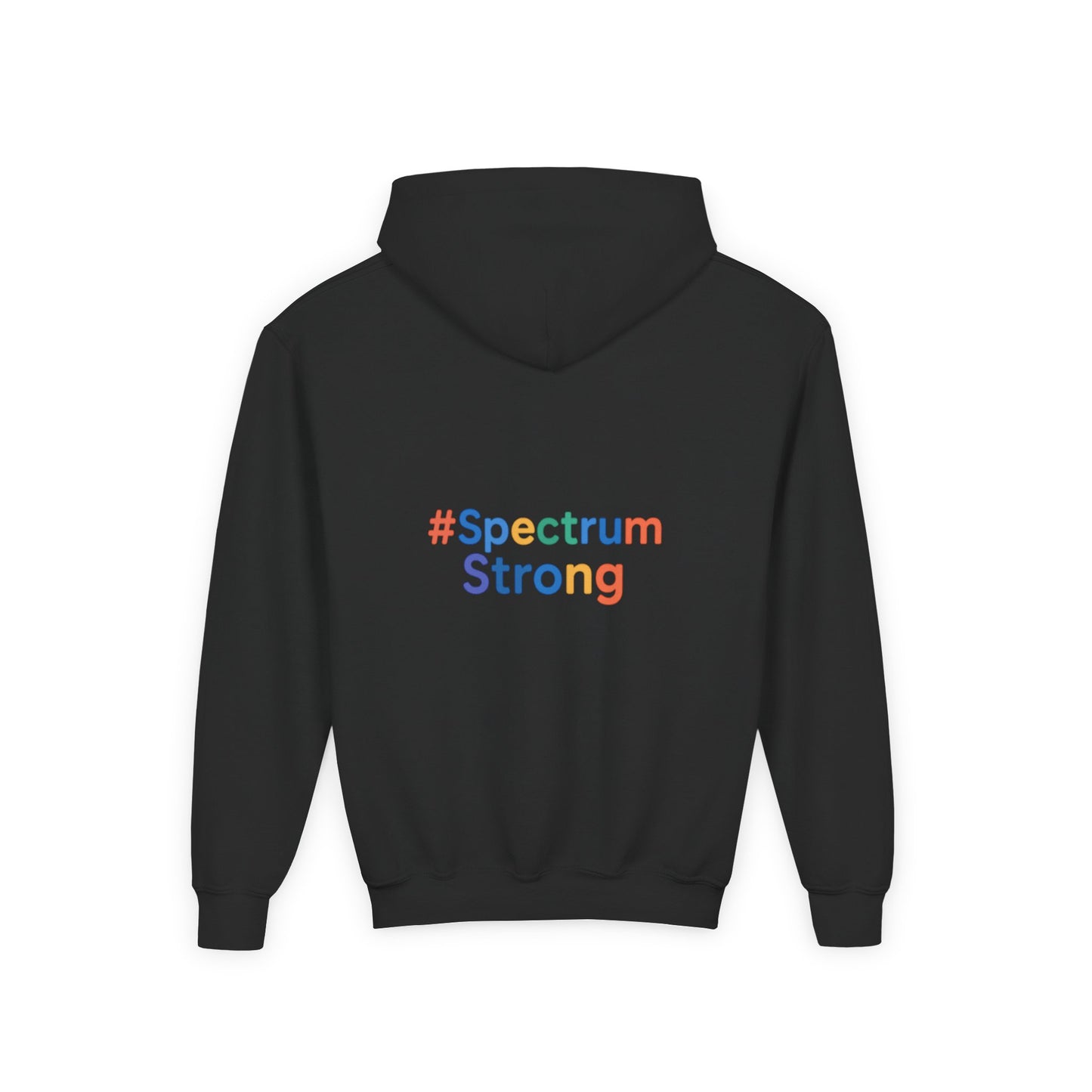 Youth Space Themed Hoodie #SpectrumStrong Design