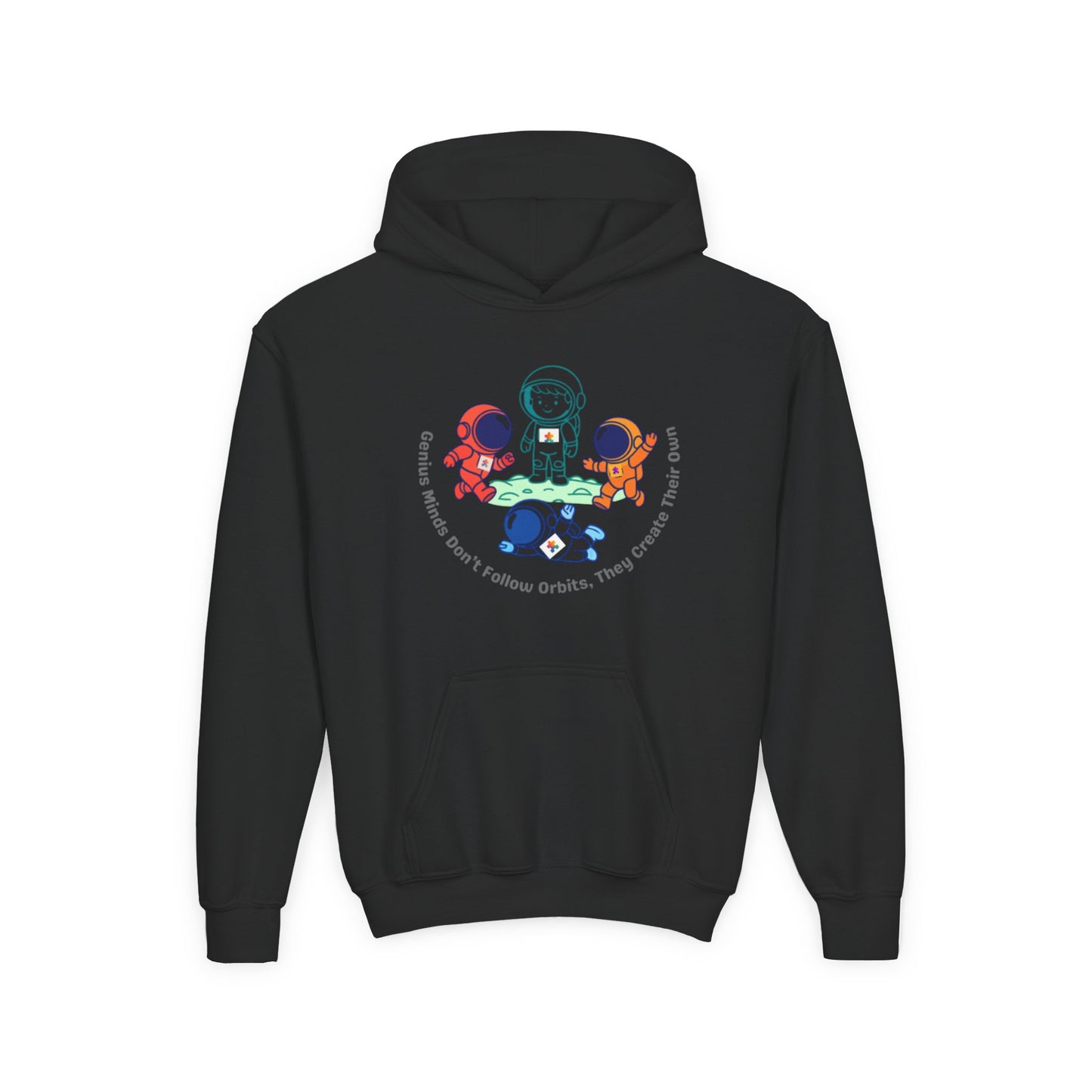 Youth Space Themed Hoodie #SpectrumStrong Design
