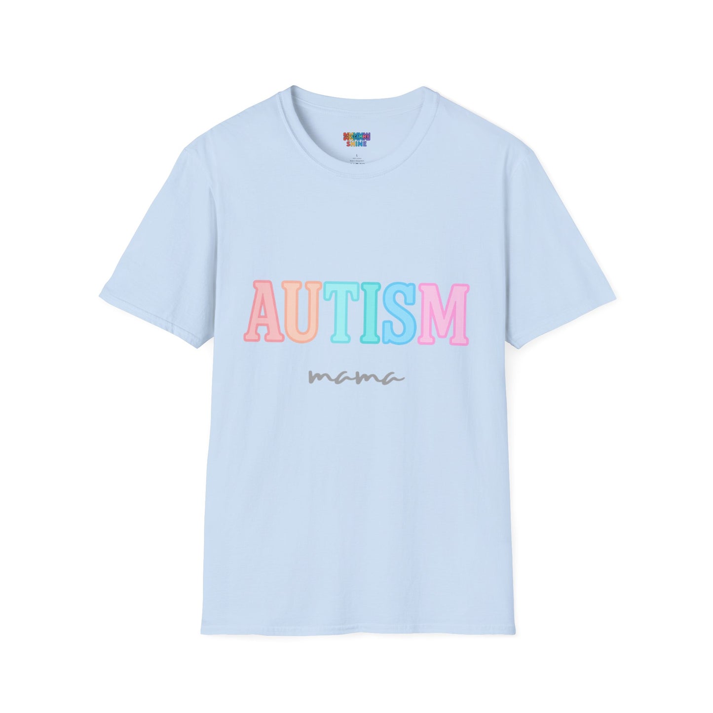 Autism Mama Unisex Softstyle T-Shirt - Supportive and Stylish