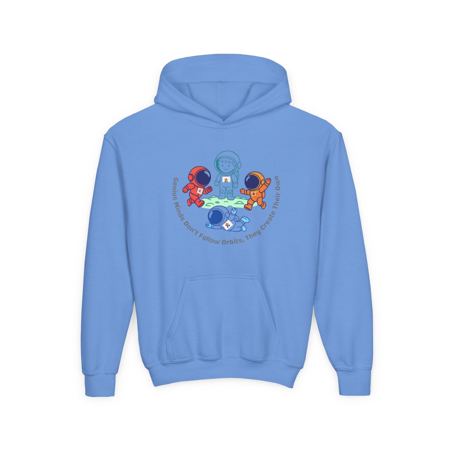 Youth Space Themed Hoodie #SpectrumStrong Design
