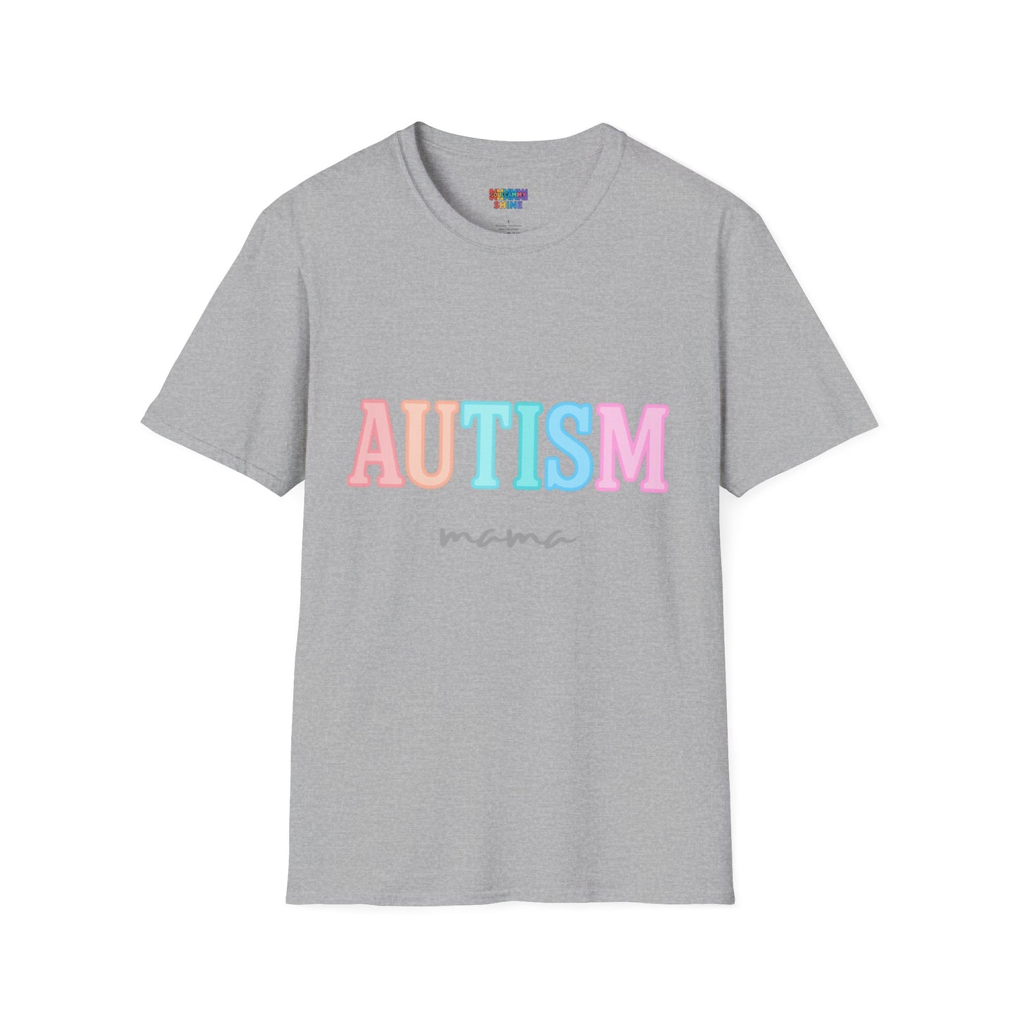 Autism Mama Unisex Softstyle T-Shirt - Supportive and Stylish