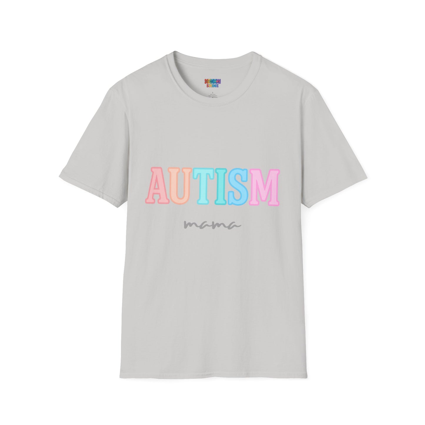 Autism Mama Unisex Softstyle T-Shirt - Supportive and Stylish