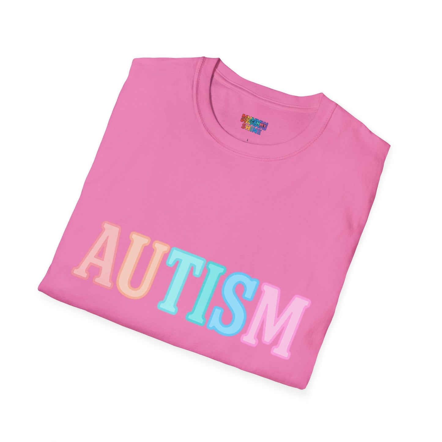 Autism Mama Unisex Softstyle T-Shirt - Supportive and Stylish